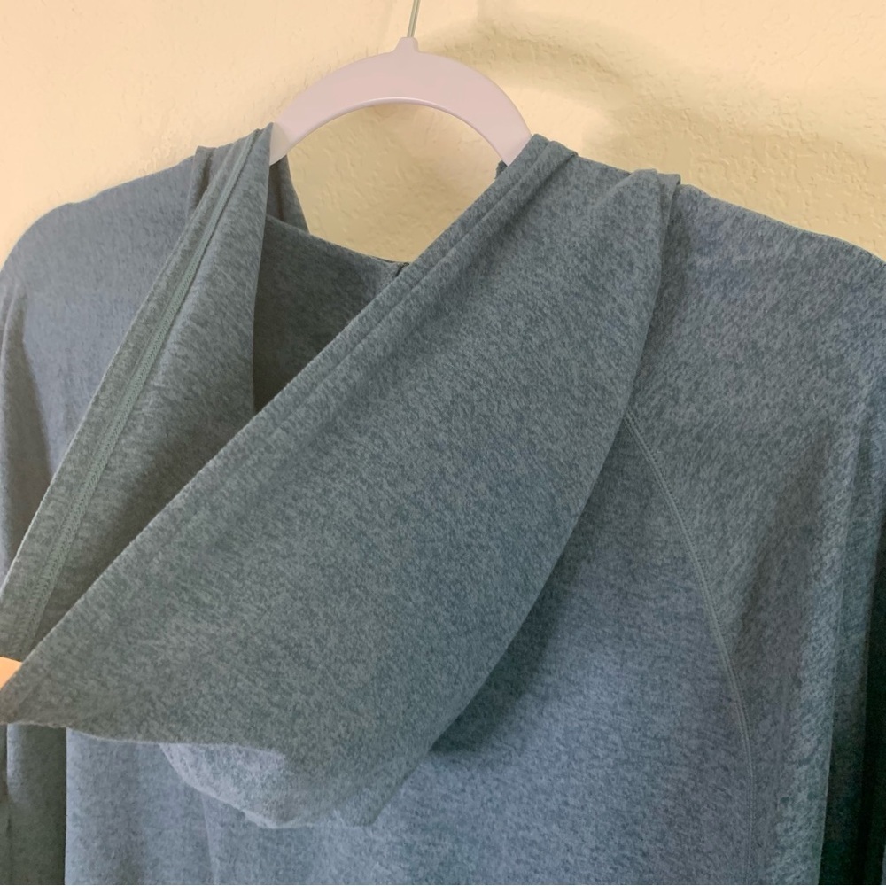 Vuori Mens blue Ponto performance 1/4 zip up hoodie M V244 - Picture 9 of 9